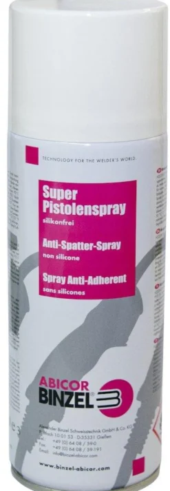 Svejsespray, 400ml, anti spatter - Abicor Binzel