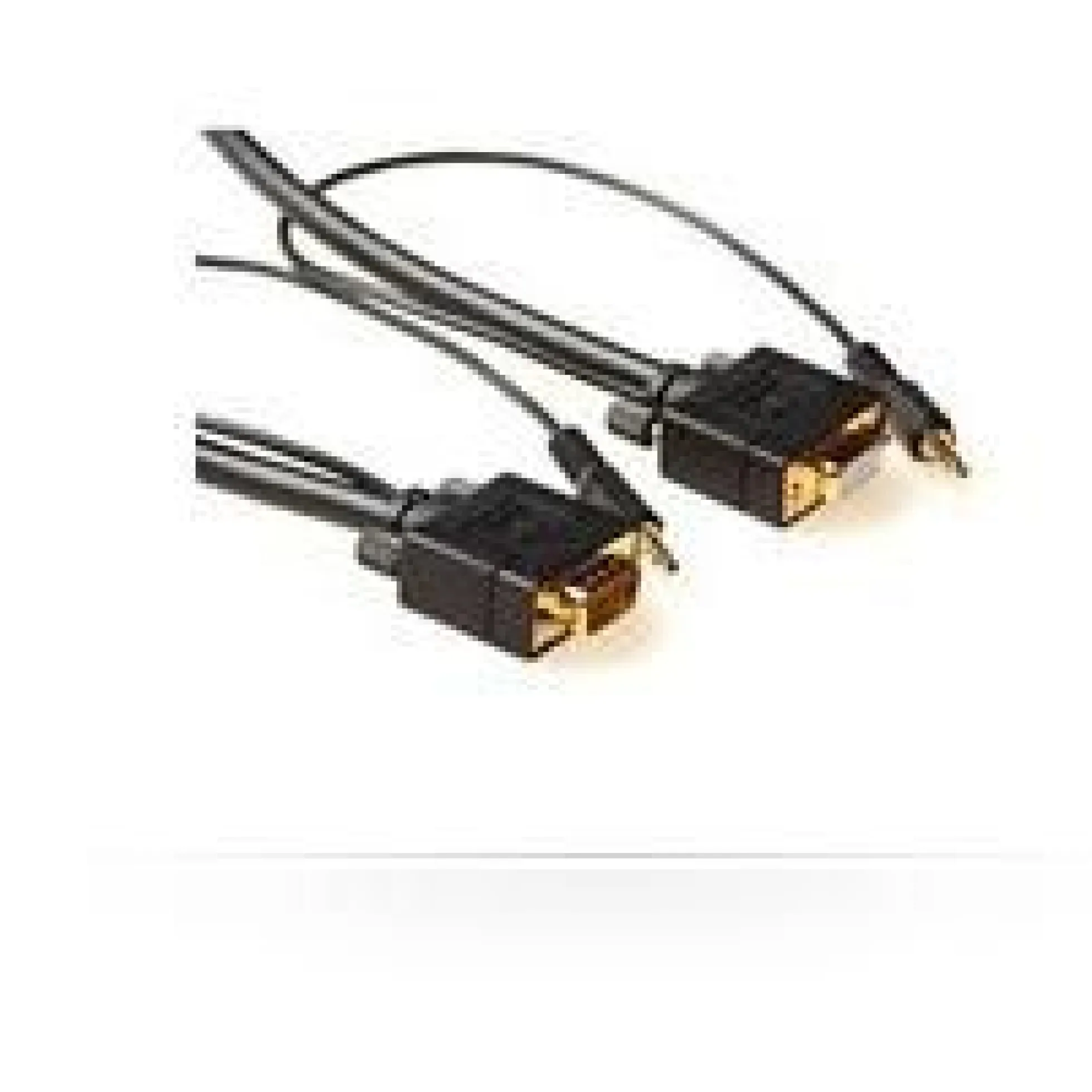 SVGA-kabel, HD15, 5 meter, han-hun, med to 3,5 mm lydkabler, 30 cm, han-han - MicroConnect