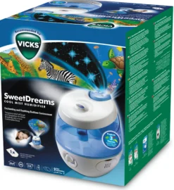Sweetdreams ultralyd luftfugter, med afkølende damp