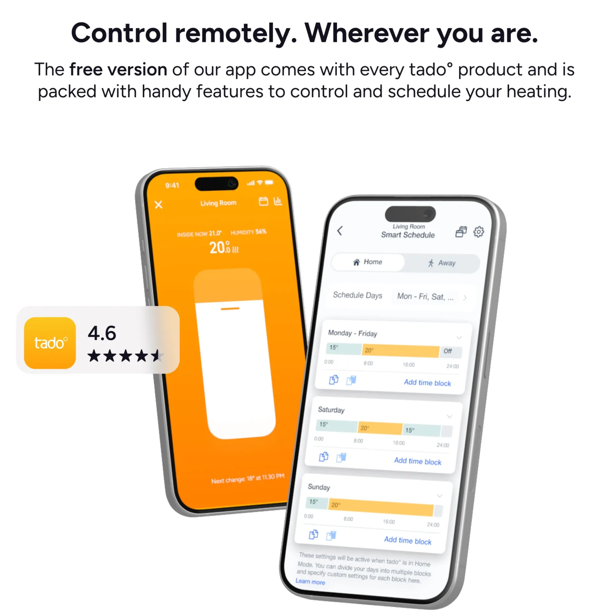 tado° Wired Smart Thermostat X, kablet termostat, Matter (2nd Gen)