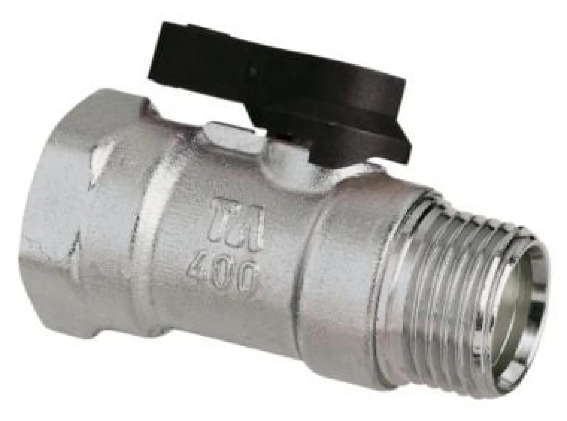 Ta 400 kuglehane, 1/2", med sort greb