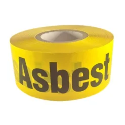 Tape-asbest, gul, 50 mm x 66 meter