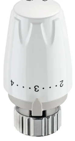 TA TRV termostat. 6-28°C. Til Danfoss RA ventiler. Hvid 50355-328
