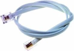 Telefon patchkabel med RJ11 (6P4C) plug