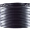Telefontov, 8-leder, flad, sort, 100 meter