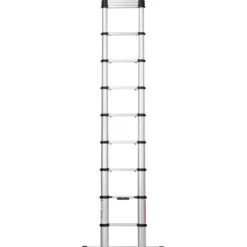 Teleskopstige ECO Line, 3,8 meter med stigefod - Telesteps