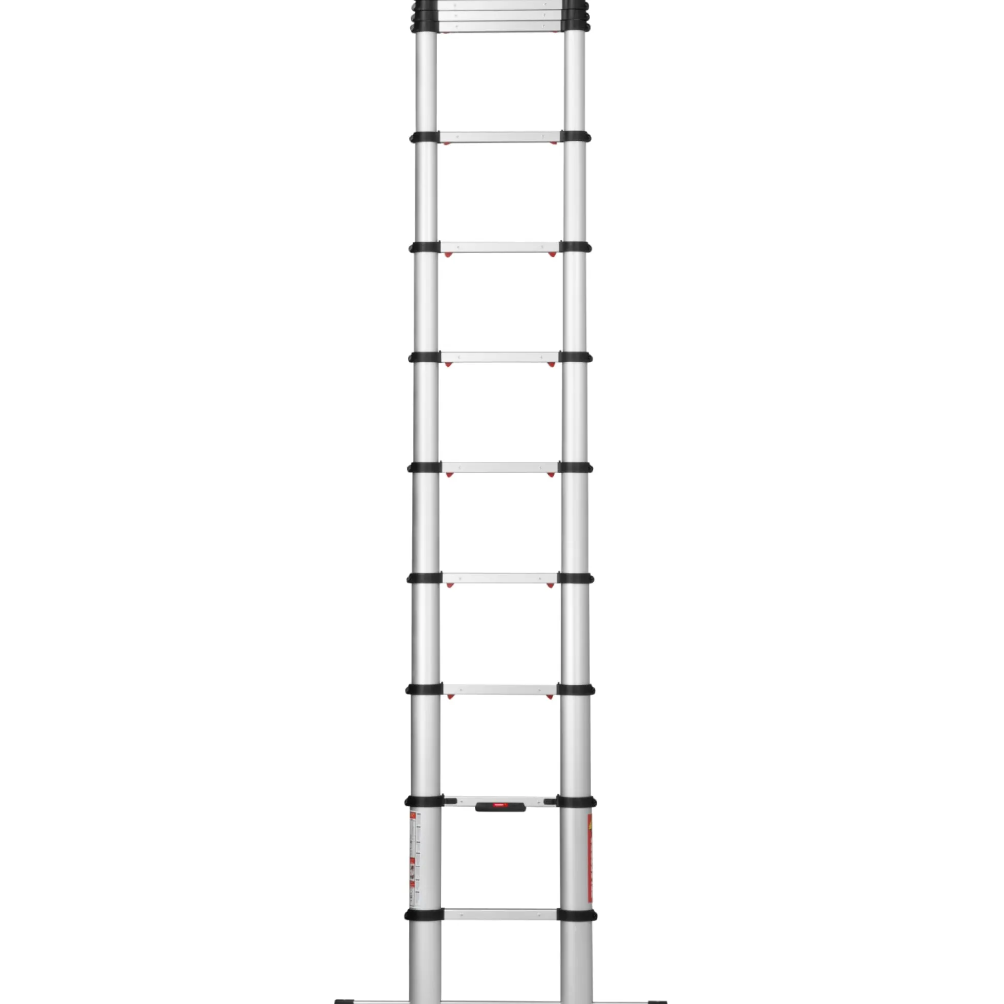 Teleskopstige ECO Line, 3,8 meter med stigefod - Telesteps