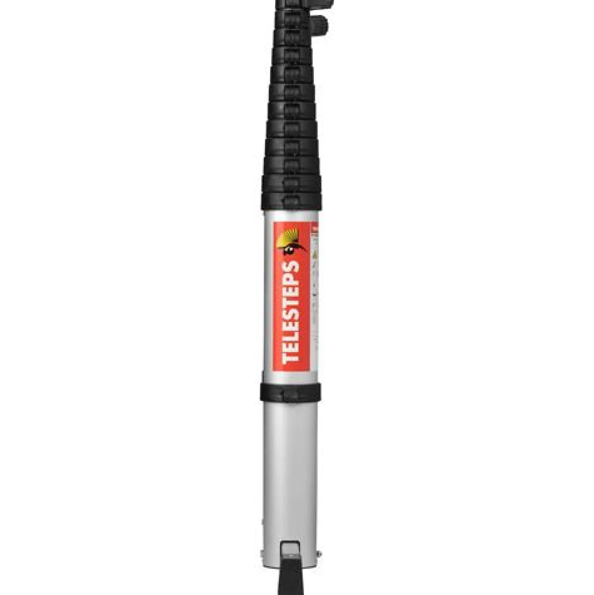 Teleskopstige ECO Line, 3,8 meter med stigefod - Telesteps