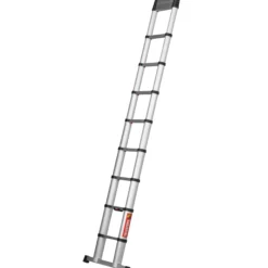 Teleskopstige ECO Line, 3,8 meter med stigefod - Telesteps
