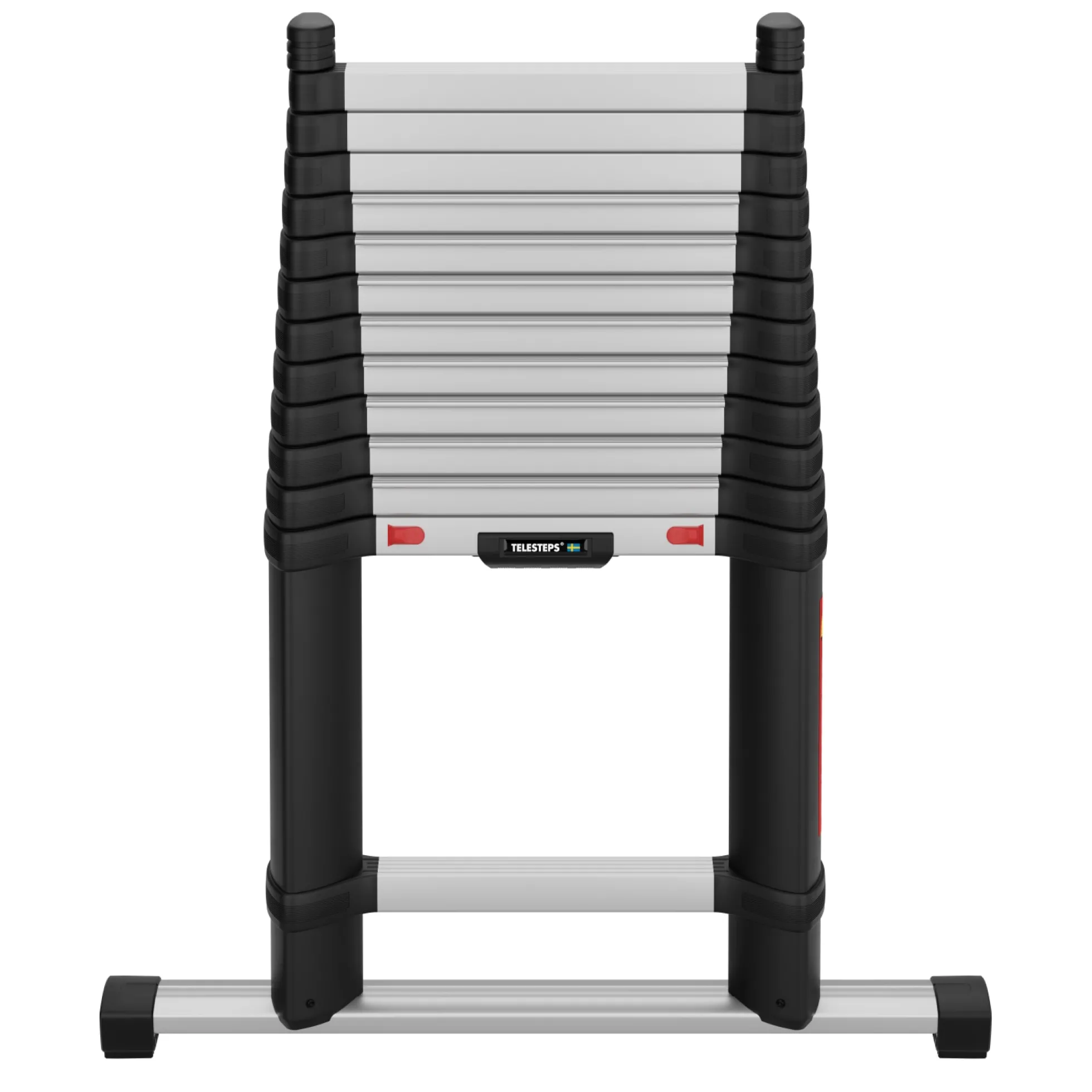 Teleskopstige Prime Line, 4,1 m med stigefod - Telesteps