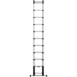 Teleskopstige Prime Line, 4,1 m med stigefod - Telesteps