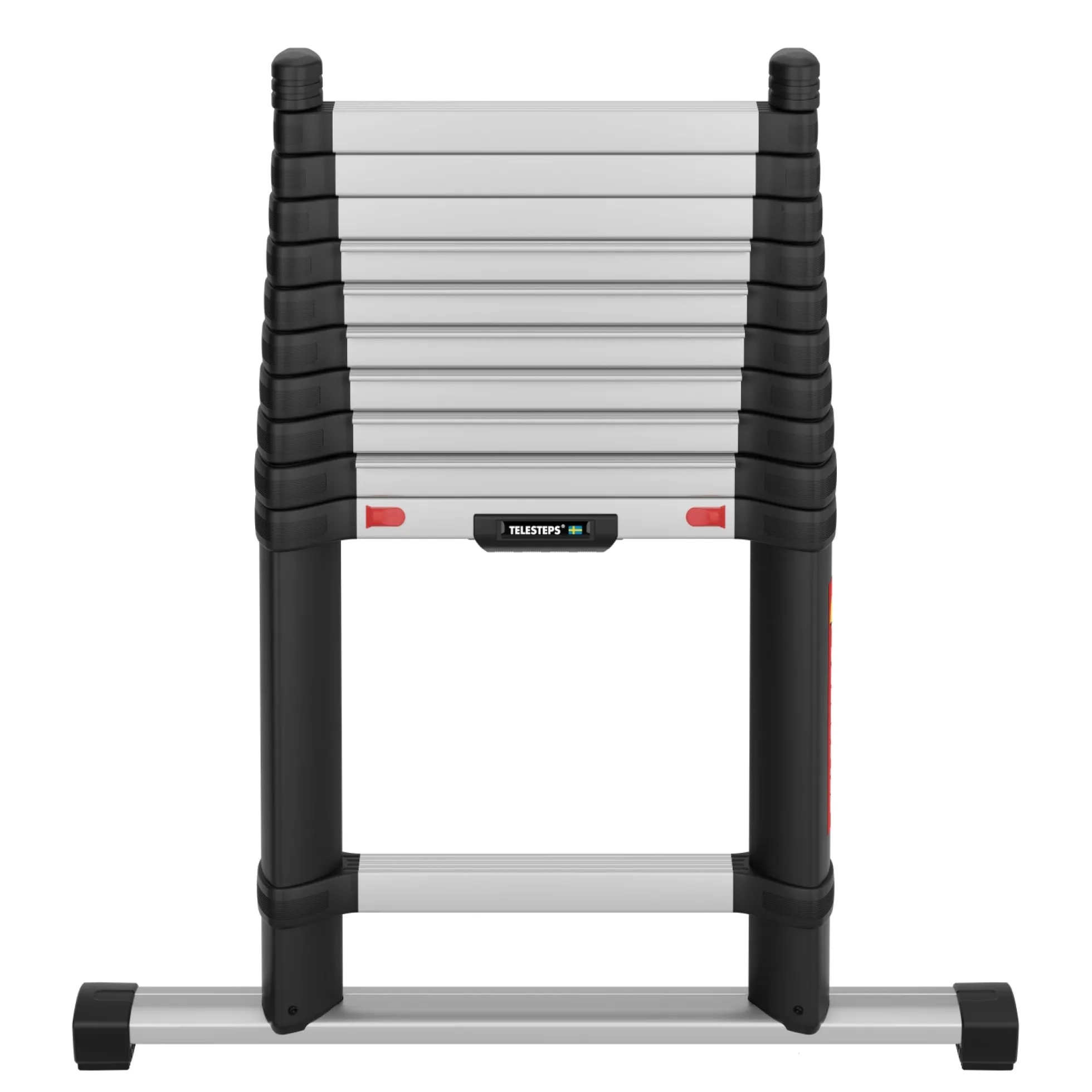 Teleskopstige Prime Line, 3,5 m med stigefod - Telesteps