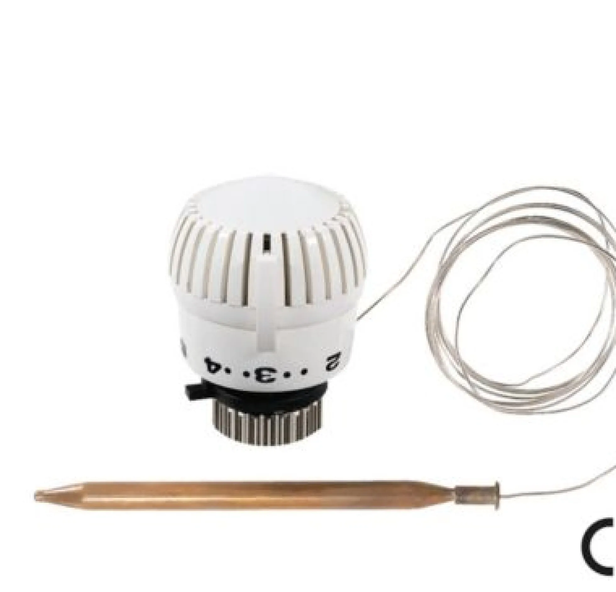 Termostat T750120 med føler, 2m, M30x1.5 - Honeywell