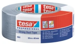 Tesa 4662 gaffatape, 48 mm x 50 meter, sølv