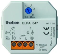 Theben ELPA 047, trappeautomat til dåsemontering, 230 VAC, max 1800W