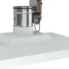 Thermex Airslim II Emhætte med fugtsensor, 60 cm, Indbygning - Skab, centralventilation, hvid