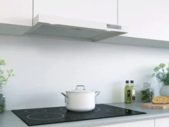 Thermex Airslim II Emhætte med fugtsensor, 60 cm, Indbygning - Skab, centralventilation, hvid