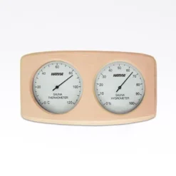Thermo/Hygrometer med træramme - Welldana