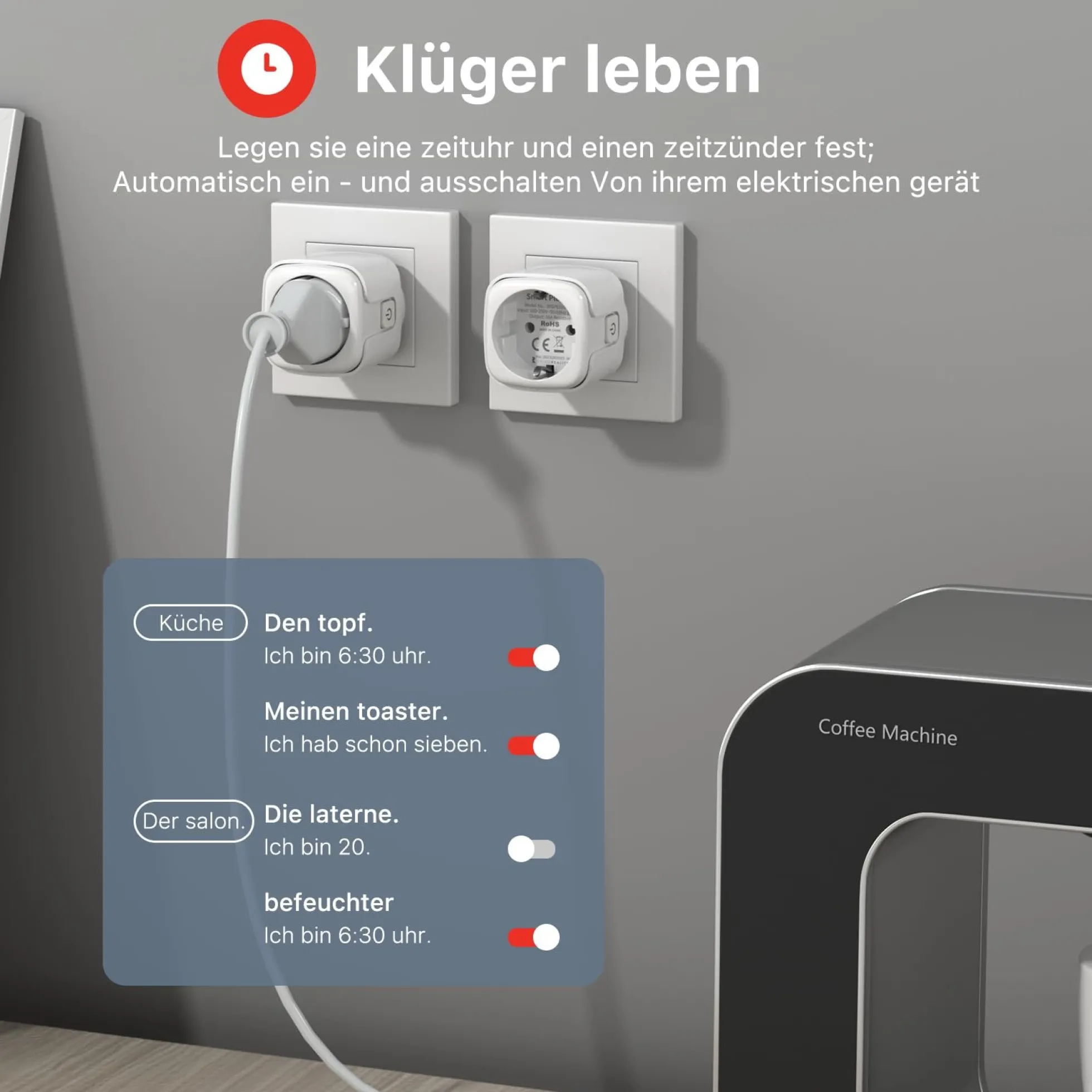ThirdReality Smart Plug E2, energiovervågning, Zigbee