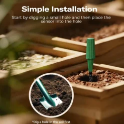 Thirdreality Smart Soil Moisture Sensor Gen2, jordfugtighedssensor, Zigbee