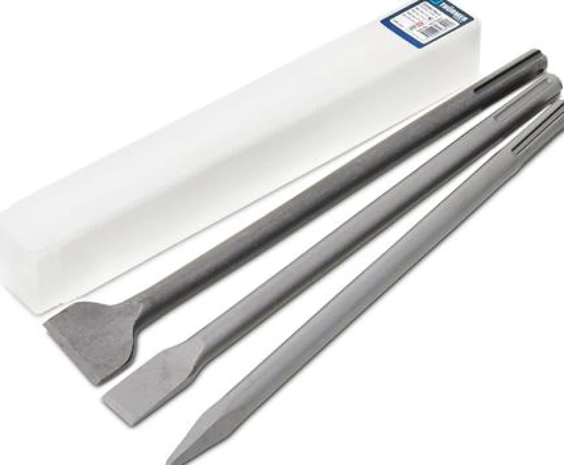 Thürmer mejselsæt, SDS-max, spids, flad og bred, 400 mm