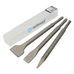 Thürmer mejselsæt, SDS-plus, spids-flad-bred, 250 mm