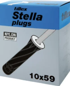 Tillex Stella plugs til gips med skrue