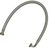Tilslutningsslange 1" x 1 meter med 90° vinkel - Rustfri