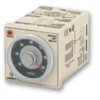 Timer, plug-in, 11-pin, 1/16DIN (48x48 mm), spændingsindgang, multifunktions, 0.05s-300h, DPDT, 5A H
