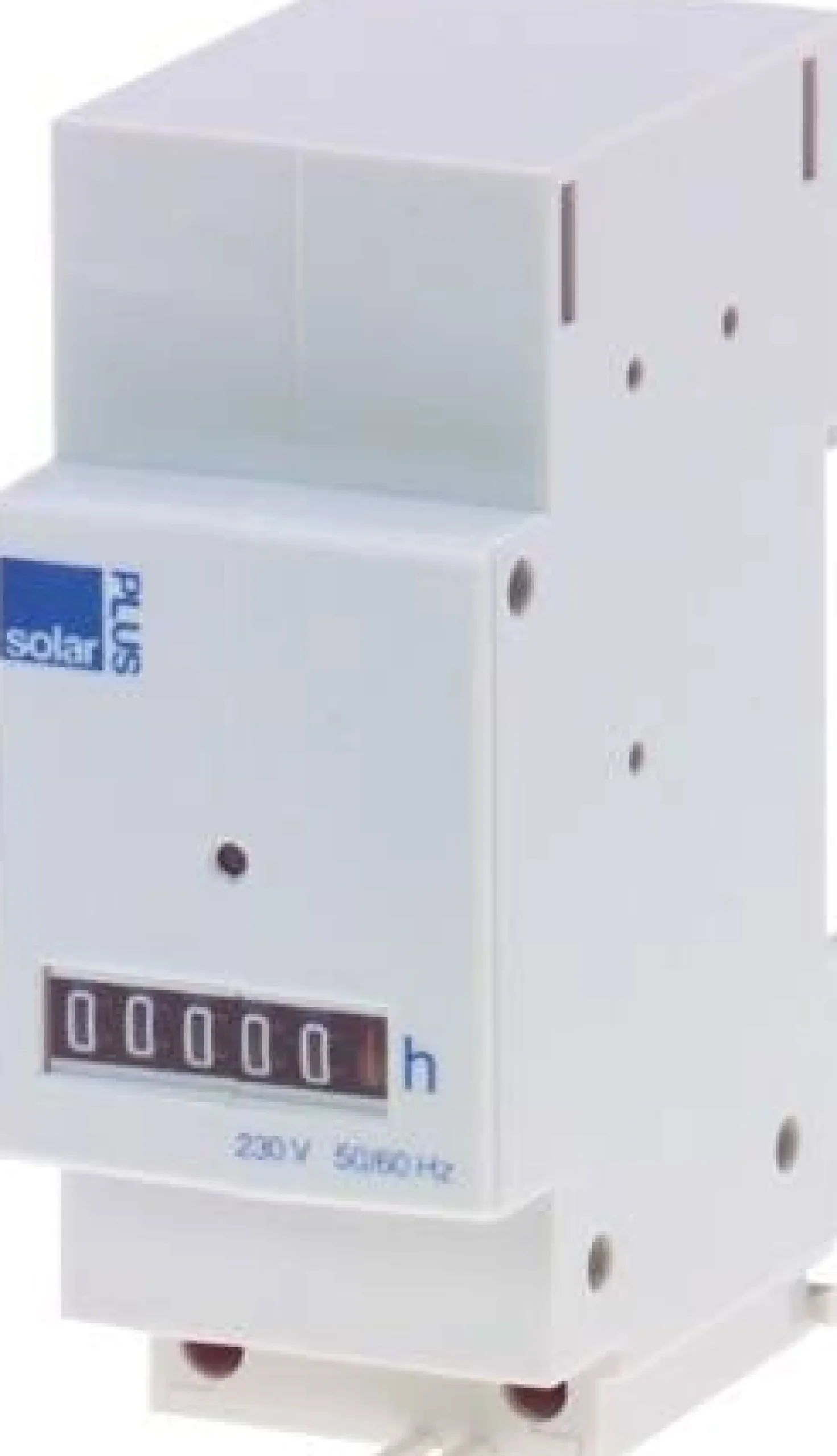 Timetæller 0,0 - 99999,9 230V AC Effekt 1,3 W, 36 mm bred