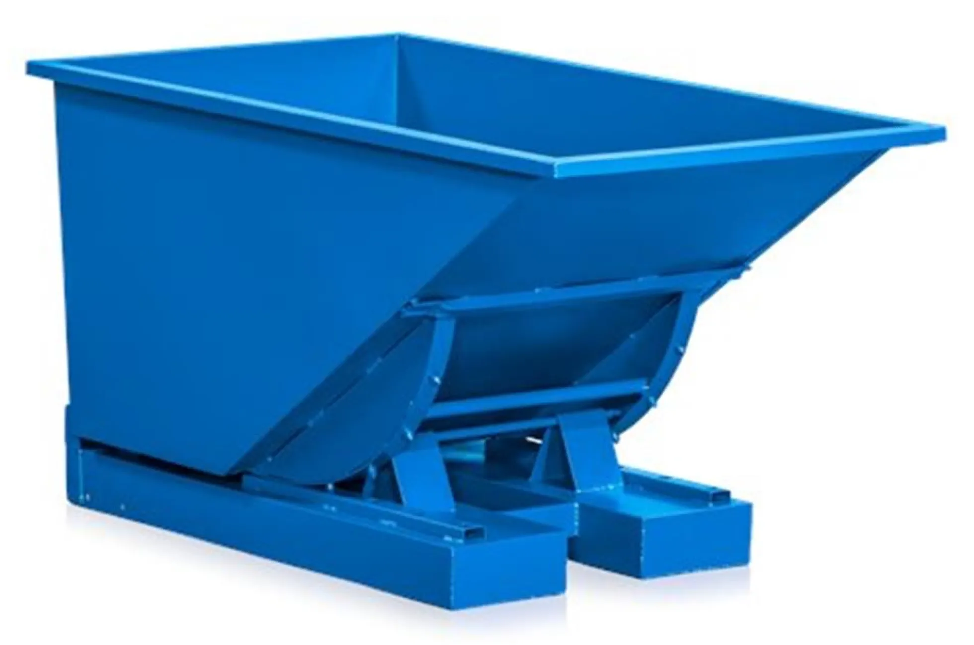 Tipcontainer standard, 300L, blå