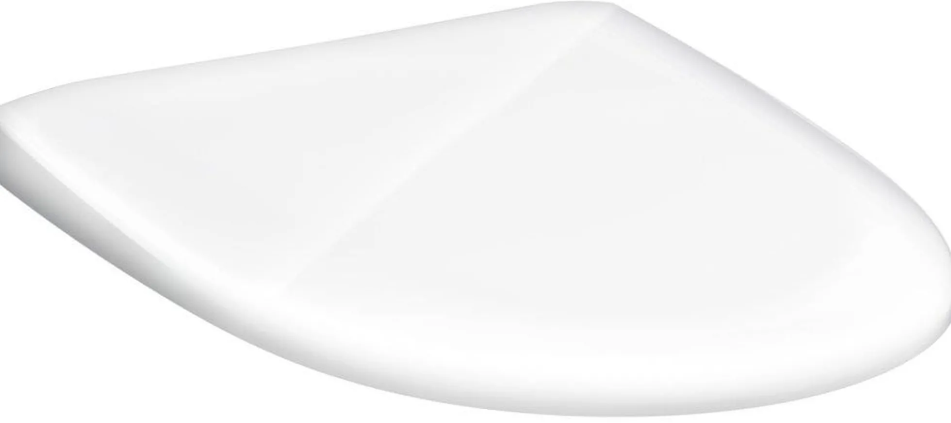Toiletsæde Nautic, hvid slim seat, soft-close & quick-release - Gustavsberg