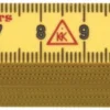 Tommestok plast G59-2-12, 2 meter, 12 led, EU klasse III