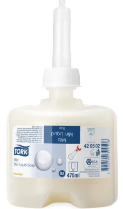Tork 420502 sæbe, Premium Mild, S2, 475ml