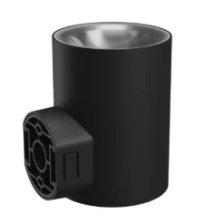 Torre facadelys, 9W, CCT, IP54, 700lm, sort, rundt, 230V