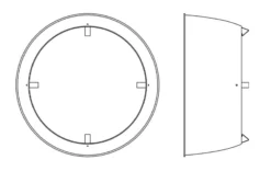 Tovdal prismatisk reflektor til High Bay