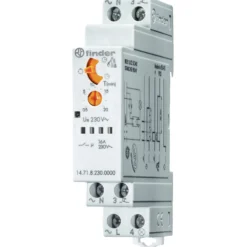 Trappeautomat 16A 230V, 30 sekunder - 20 minutter, 3 funktioner, skrueterminal