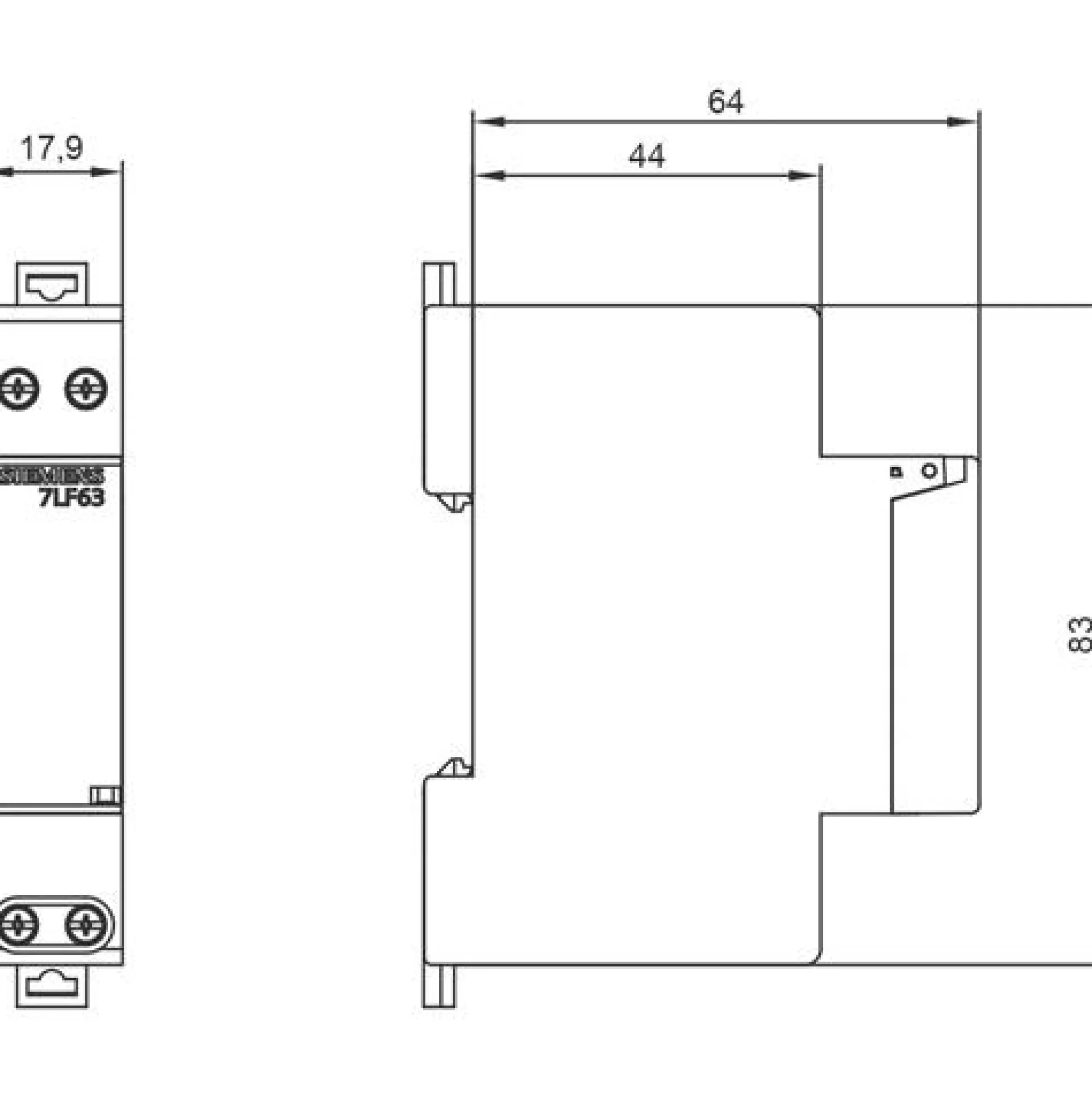 Trappeautomat, 230V, 1 NO kontakt, 16A 250V