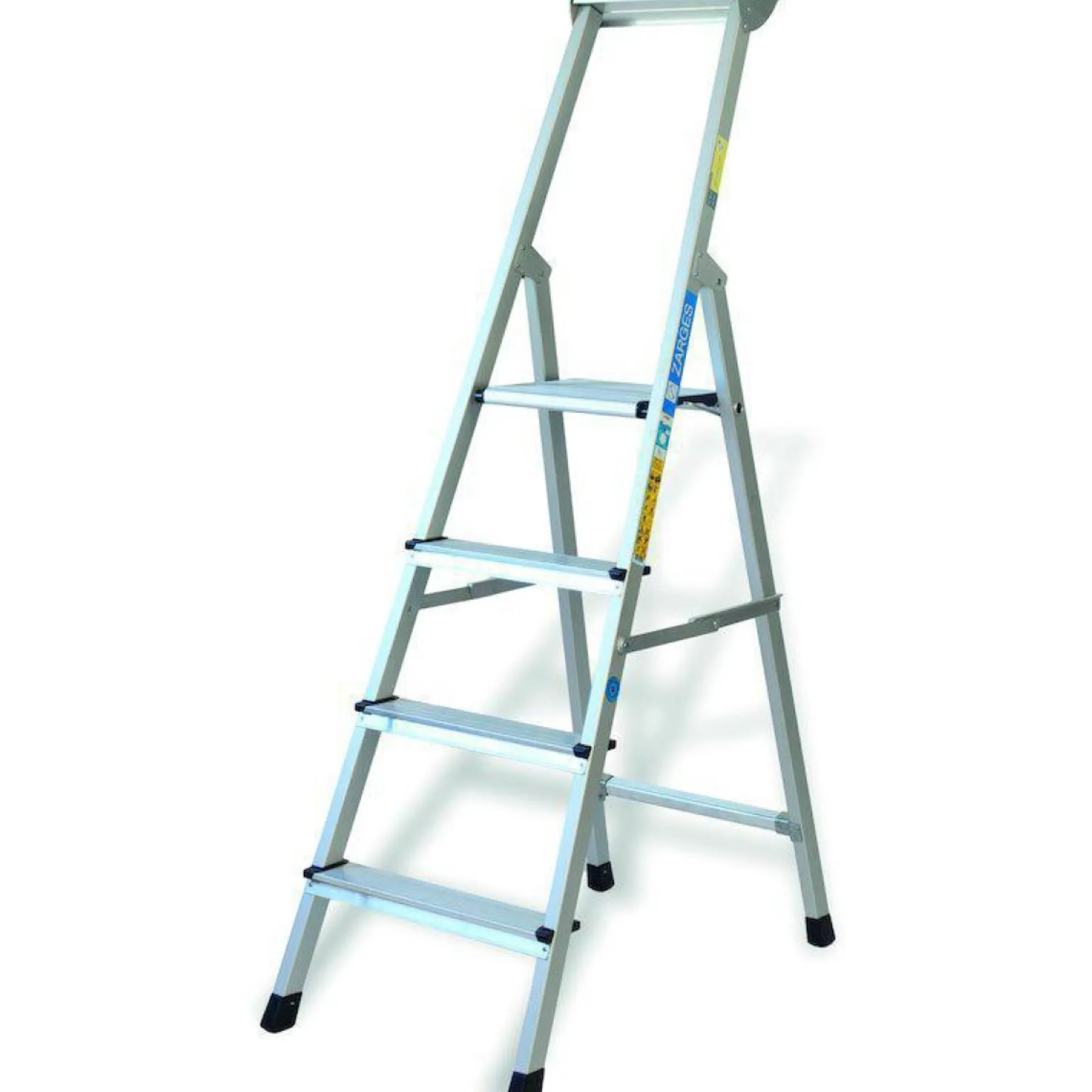 Trappestige i aluminium, 4 trin, 1,00 m