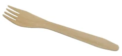 Træbestik gaffel Nature Line, 16cm, 100 stk/pak - Antalis