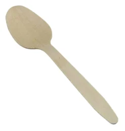 Træbestik ske Nature Line, 15,5 cm, 100 stk/pak - Antalis
