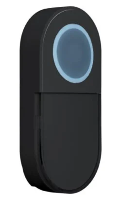 Trådløs dørtryk (sender), sort