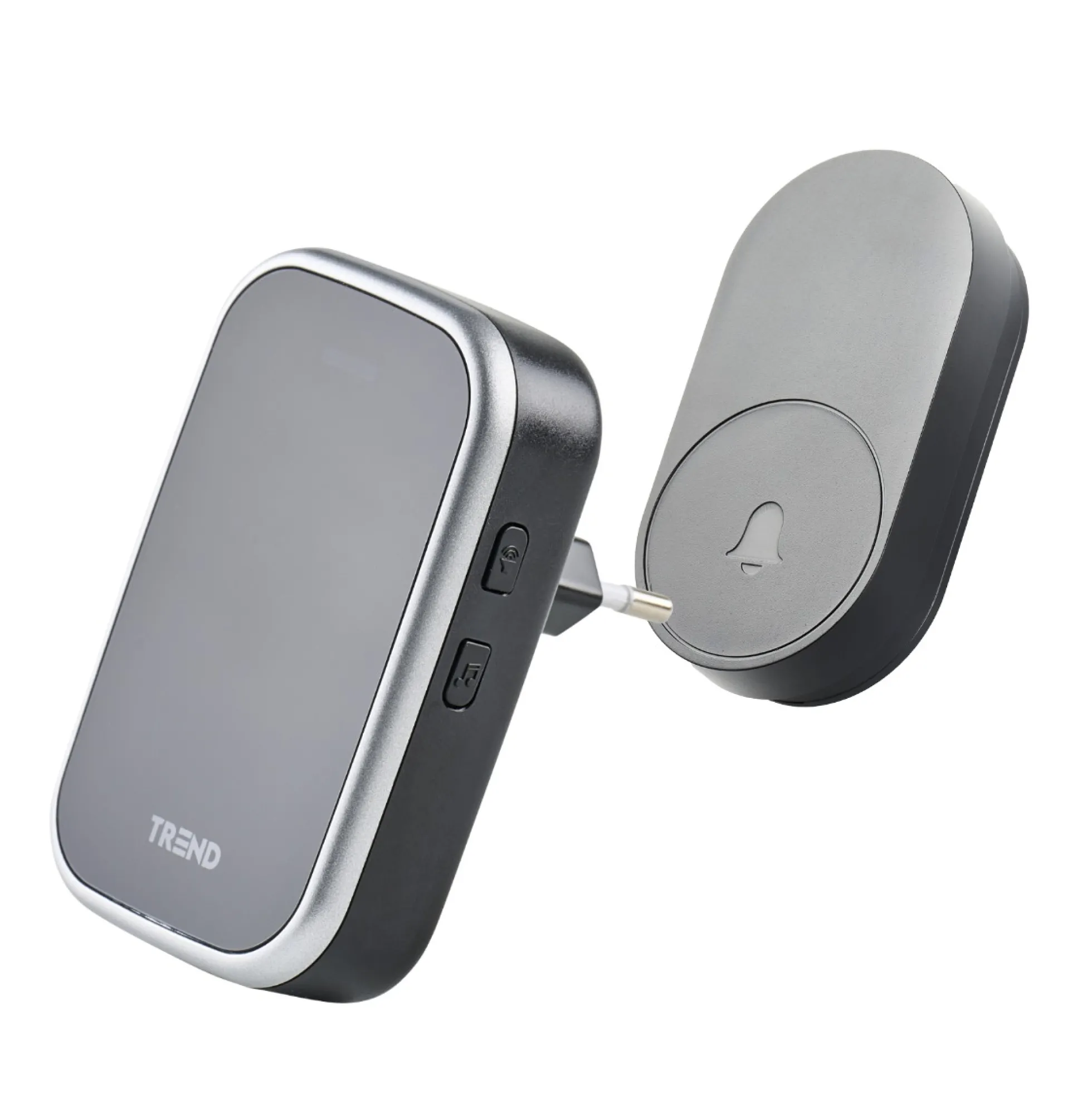 Trend dørklokke Bluu 1 Novus, plug in, sort