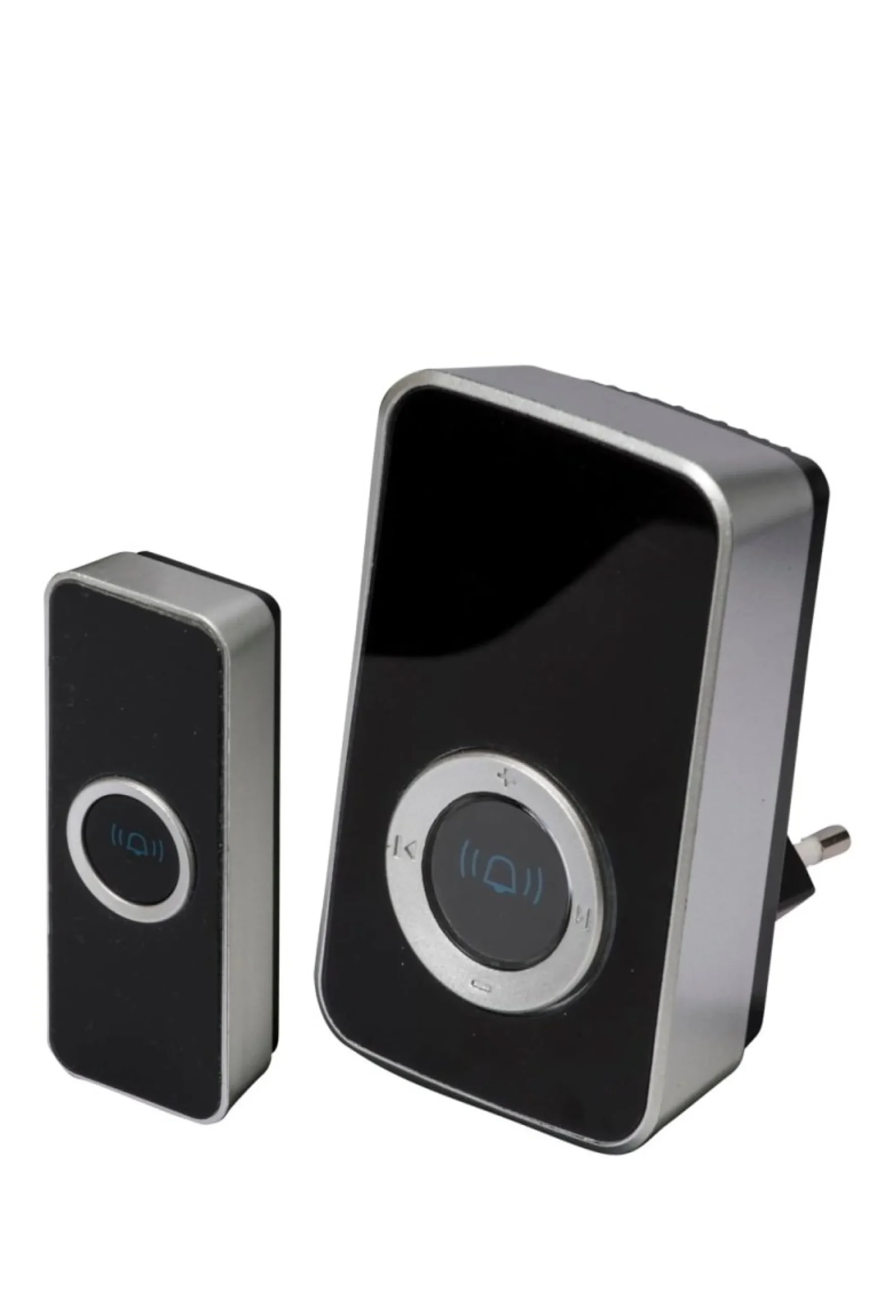 Trend Trådløs Dørklokke "design" plug-in sort