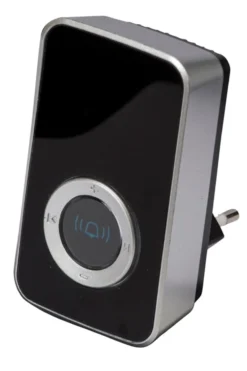 Trend Trådløs Dørklokke "design" plug-in sort