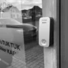 Trend Trådløs Dørklokke premium Bluu 1 til batteri, koksgrå