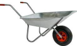 Trillebør BD800, 50kg/80L, luftgummihjul - Ravendo
