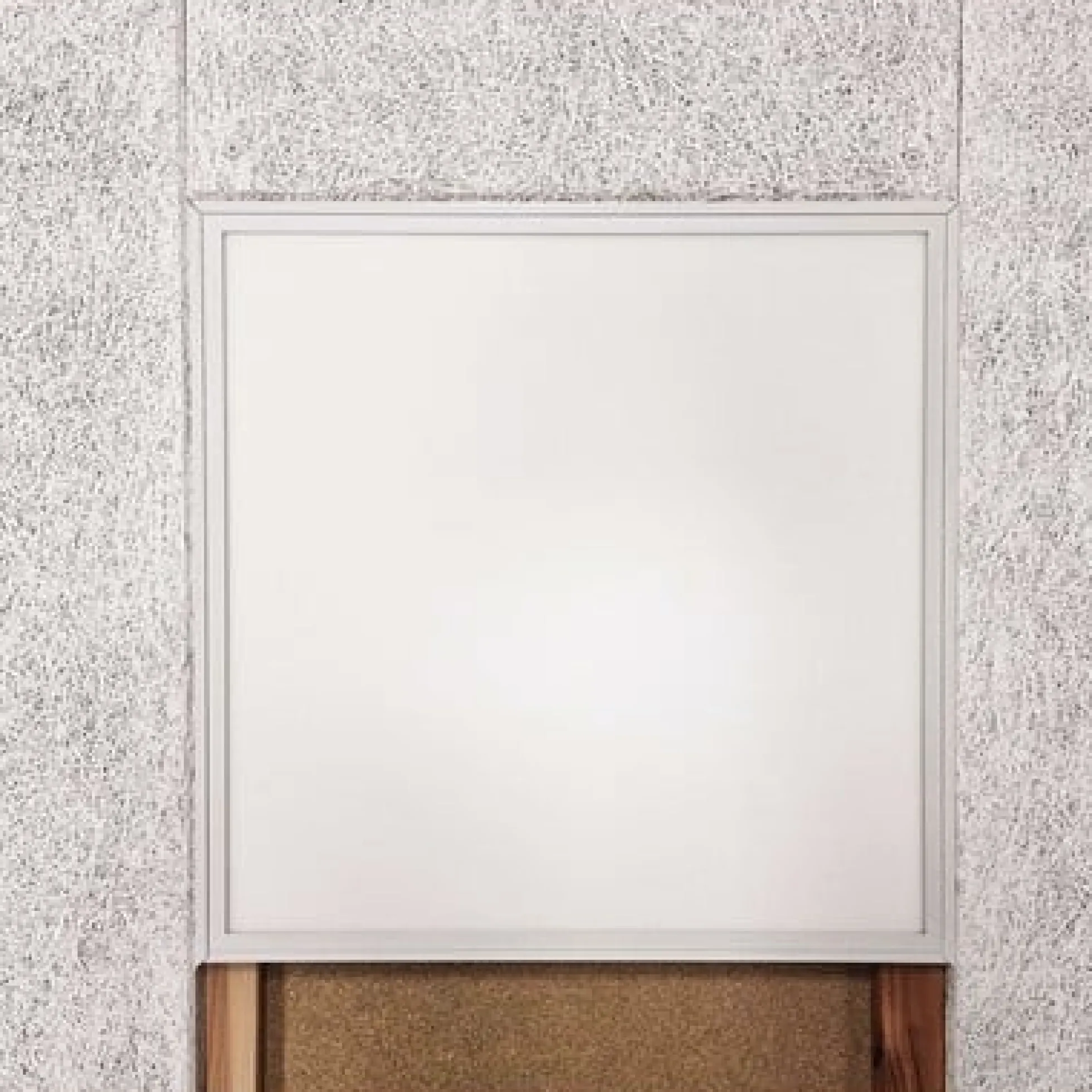 Troldtektramme til 60x60 LED panel, skruemontering