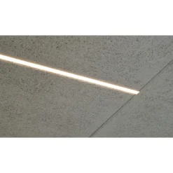 Troldtekt Skinne til LED Strips, Planforsænket, 120 cm, Forlængbar - LEDlife (restsalg)