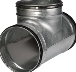 T-rør med nipler (afgrenings diameter mindre eller lig med hovedrøret)